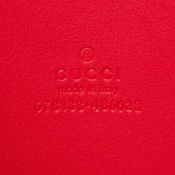 Gucci Red/Pink Leather And Python Valentines Day Small Heart Bag - Picture 6 of 8